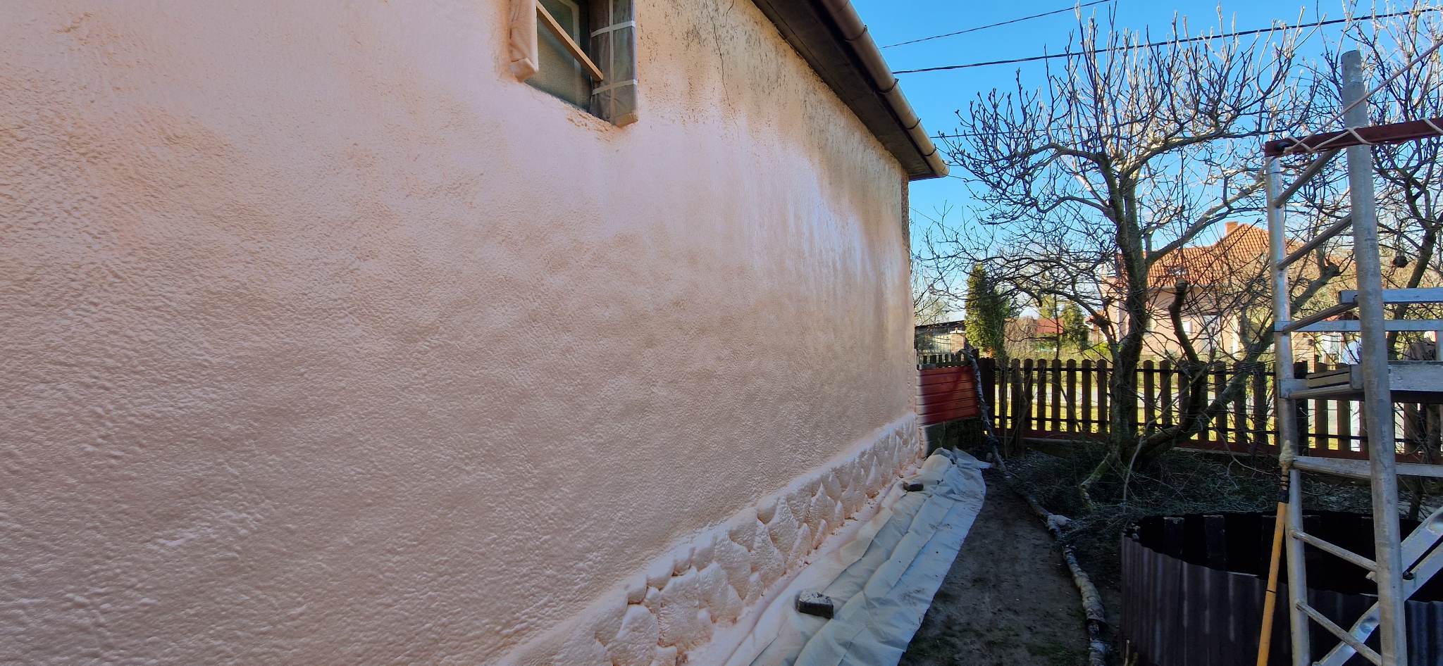 Marcali - side wall insulation