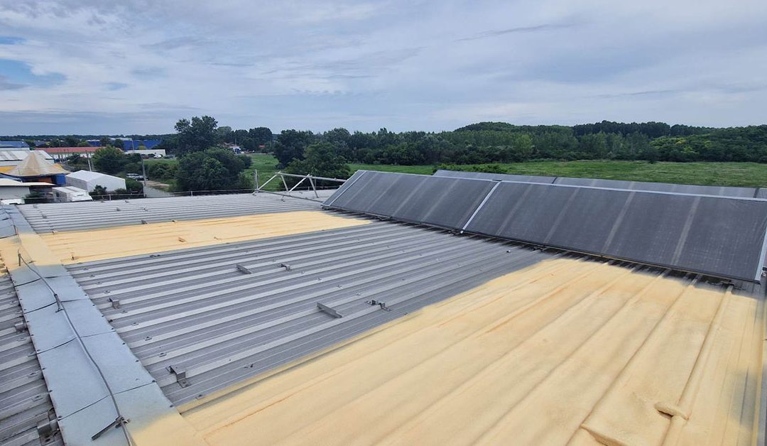 Repair of a trapezoidal sheet roof